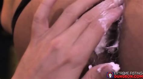 Gay Fisting With A Gaping Anus Spread With A Lubed Bare Hand