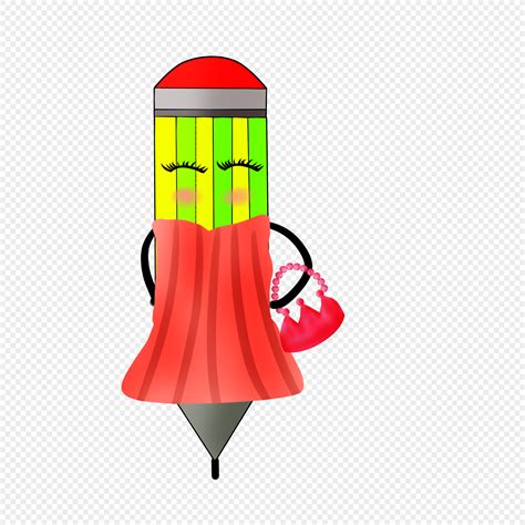 Pencil In A Skirt PNG Transparent Image And Clipart Image For Free ...