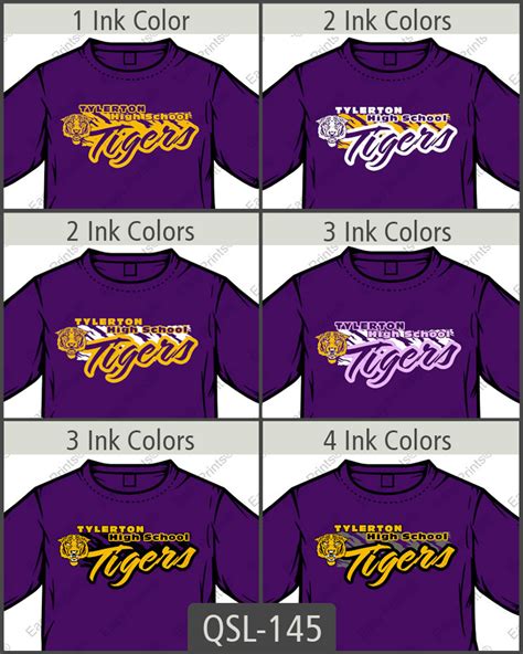 Ink Colors Change the Look of T-shirt Designs