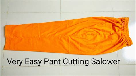 Very Easy Pant Cutting And Stitching Pant Trouser Cutting And