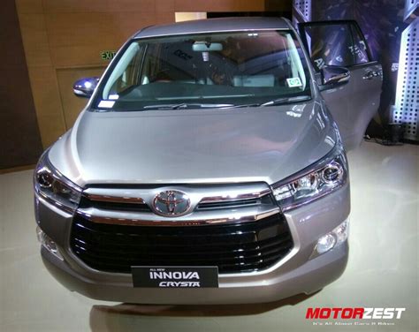 Toyota Launches All New Innova Crysta At Rs 1384 Lacs Motorzest