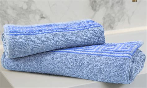 Lot De 12 Serviettes De Bain Groupon Shopping