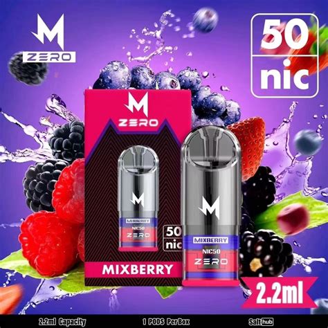 นำยา Pod Close System หวพอต Marbo Zero Nic 5 2 2Ml MIXBERRY