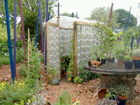 Recycling Plastic Bottle Greenhouse Perfect Garden Diy Greenhouse