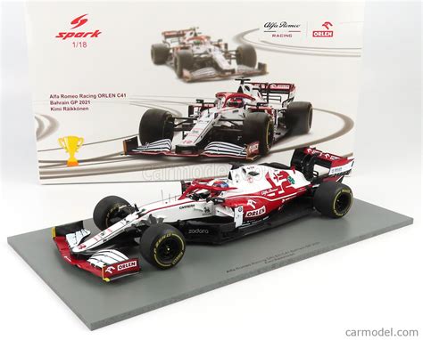 SPARK MODEL 18S578 Scale 1 18 ALFA ROMEO F1 C41 TEAM ORLEN RACING N 7