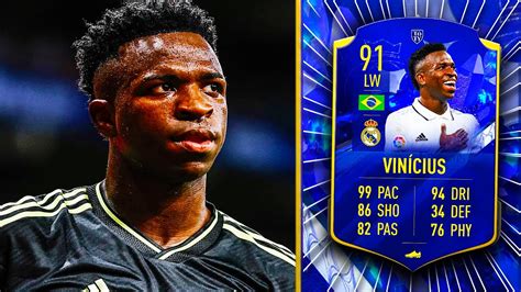 91 TOTY HONOURABLE MENTIONS VINICIUS PLAYER REVIEW FIFA 23 YouTube