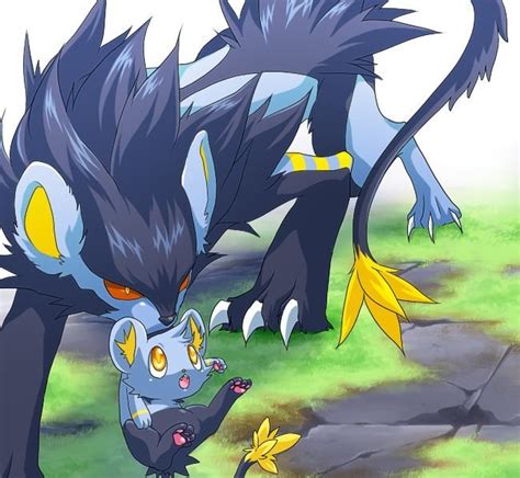 Luxray, Shinx, Luxio Pokémon Fan Art | Pokemon images, Pokemon eevee ...