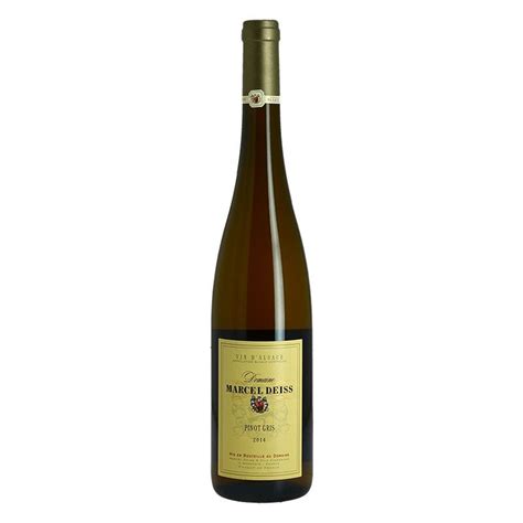 Pinot Gris By Domaine Marcel Deiss Alsace Organic White Wine