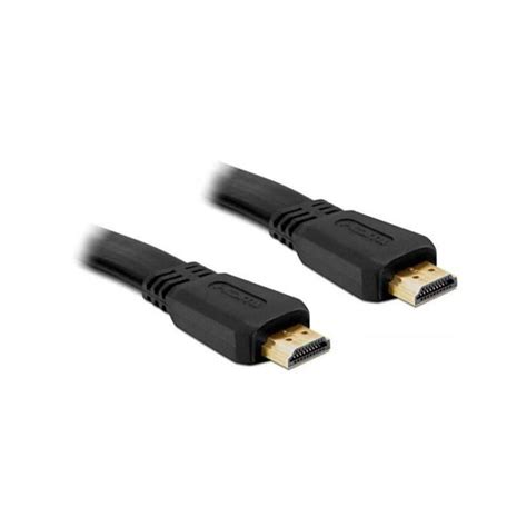 Delock C Ble Hdmi Plat Avec Ethernet M M M K Hz Leroy Merlin