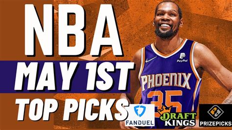 NBA Dfs DraftKings Fanduel Prize Picks Monday 5 1 2023 YouTube