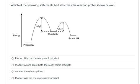 Which Of The Following Statements Best Describes An Exergonic Reaction