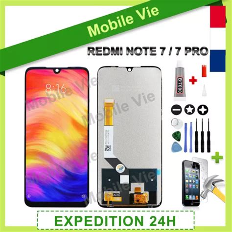 Ecran Oled Vitre Tactile Pour Xiaomi Redmi Note Pro Noir