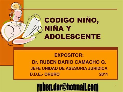 Ppt Codigo Ni O Ni A Y Adolescente Powerpoint Presentation Free