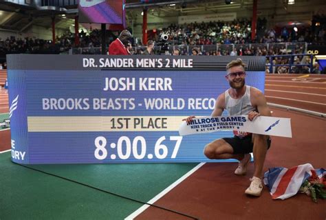 Josh Kerr is the entertainer athletics needs at World Indoor ...