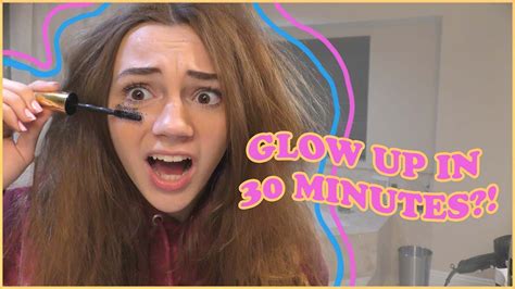 Can I Glow Up In Less Than 30 Minutes Kayla Davis Youtube