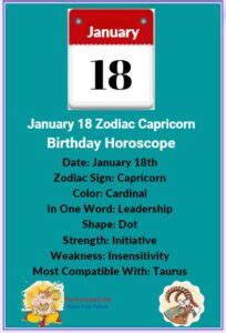 January Zodiac Sign Capricorn Traits Personality