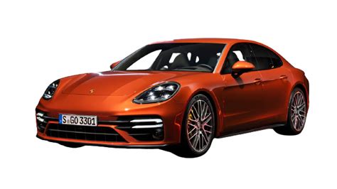 Porsche Panamera High Resolution Visuals Transparent Png