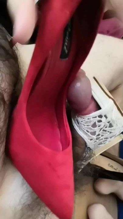 Cum On Red Suede High Heels Swedish Gay Man Man Porn Xhamster