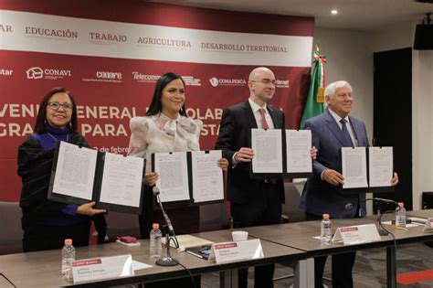 Aguilar Castillejos Asiste A Firma Del Convenio General De Colaboración