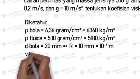 Contoh Soal Viskositas Fluida