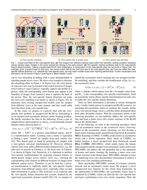 Unsupervised Person Re Identification By Deep Asymmetric Metric Embedding Deepai