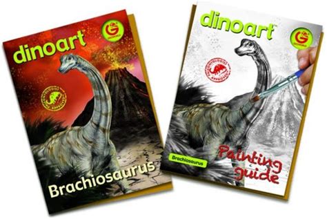 Geoworld Cl835 K Dinoart Kit Brachiosaurus Toptoy