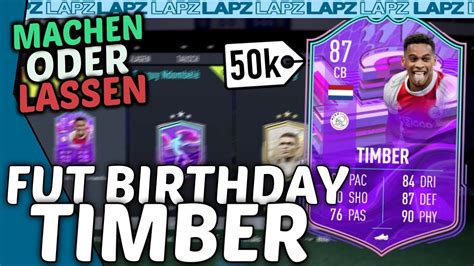 FIFA 22 TIMBER FUT BIRTHDAY Richtig günstiger IV Machen oder