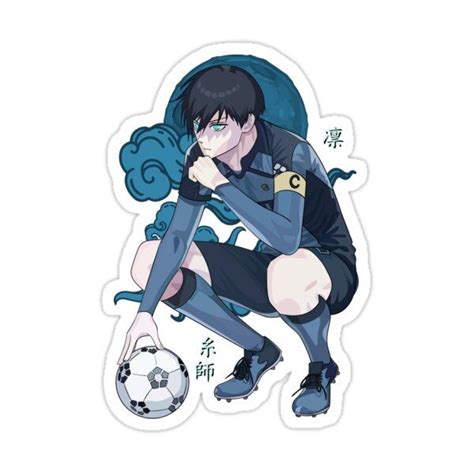 Rin Itoshi Captain Sticker For Sale By Reelanimedragon Anime Chibi