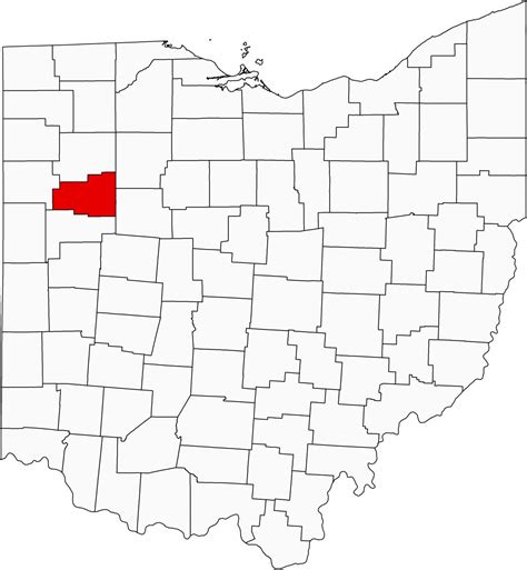 Allen County Ohio Map | Hot Sex Picture