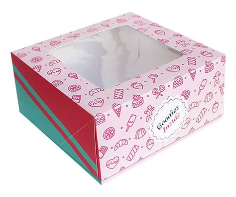 Pastry Boxes Custom Printed Pastry Box Packaging