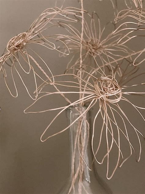 How To Make Wire Flowers DIY MY 100 YEAR OLD HOME