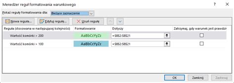 Formatowanie Warunkowe Poradnik Excel