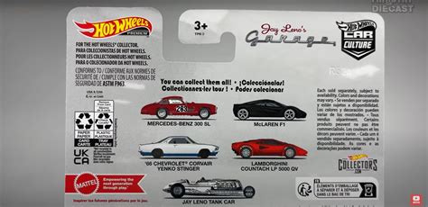 Five Cars From Jay Leno S Garage Shrink Down To Scale In This Hot Wheels Premium Set
