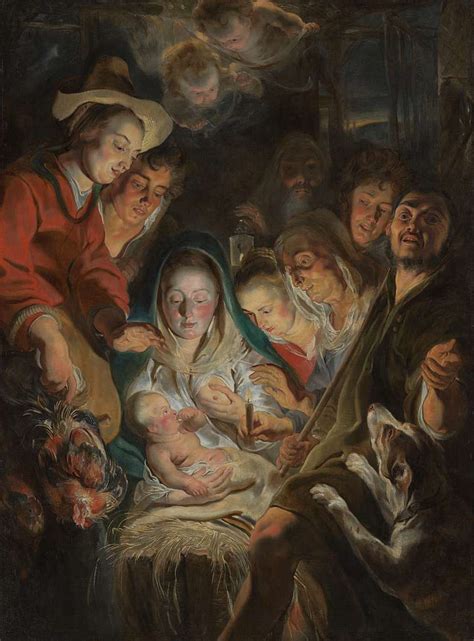 Jacob Jordaens The Adoration Of The Shepherds Kmska Picryl Public