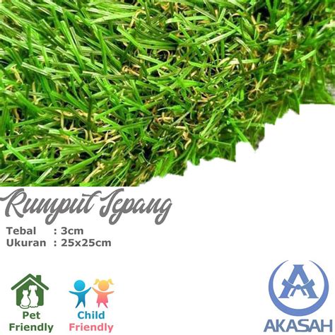 Jual Supplier Rumput Sintetis Jepang Premium Tinggi Cm Ukuran