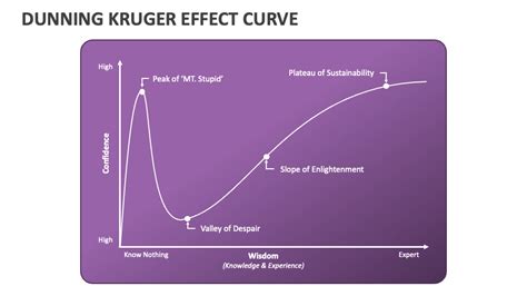 Dunning Kruger Effect Curve PowerPoint and Google Slides Template - PPT ...