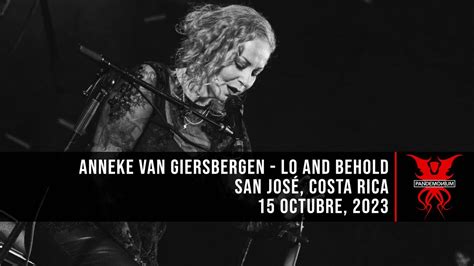 Anneke Van Giersbergen Lo And Behold 15 Octubre 2023 YouTube