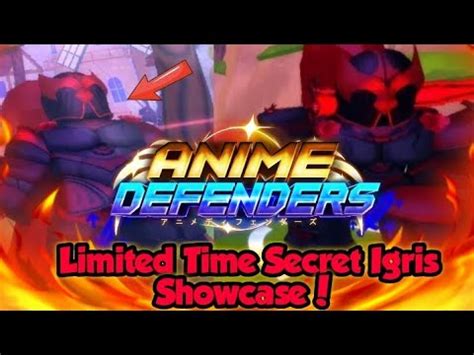 UPDATE 1 New Limited Secret Igris Unit Showcase Codes YouTube