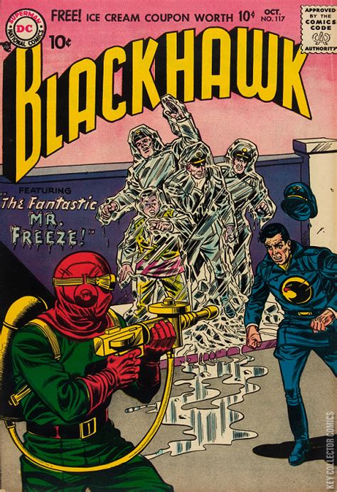 Blackhawk 117 Published October 1957 Key Collector Comics