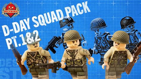 D Day Squad Pack Brickmania Designer S Studio YouTube