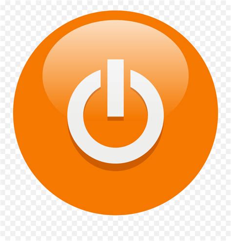 Logout Button Orange