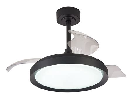 Ventilateur de plafond avec éclairage led Mistral mini MANTRA noir