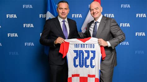 FIFA President hosts Croatian Football Federation delegation in Paris ...