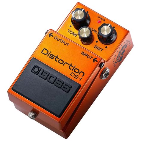 Pedal Efeito Boss Distortion DS 1 B50A Edição Especial 50 Anos