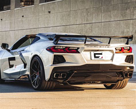 Corvette C8 High Wing Oem Style C7 Carbon