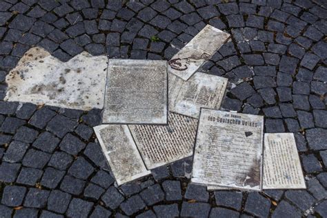 White Rose Memorial Leaflets At University In Munich Germany