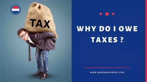 Why Do I Owe Taxes 2024