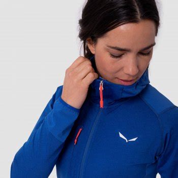 Salewa Agner Hybrid Polarlite Durastretch Full Zip Hoody Women Syrah