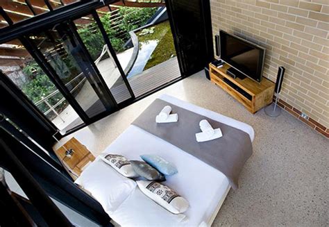 Exotic Contemporary Luxury Home Design by Wright Architect - Bedroom ...