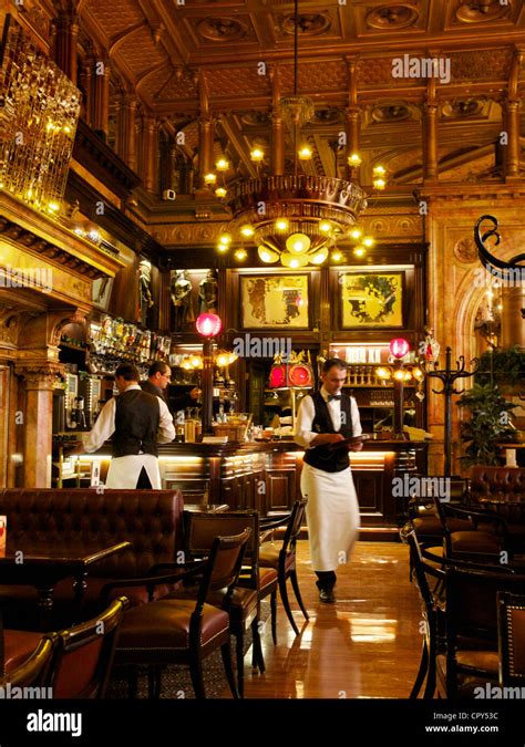 Interior Of The Bar Of Hotel Metropole In Brussels One Of The Most